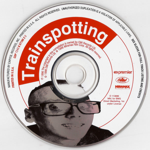 Various : Trainspotting (Music From The Motion Picture) (CD, Comp, Club)