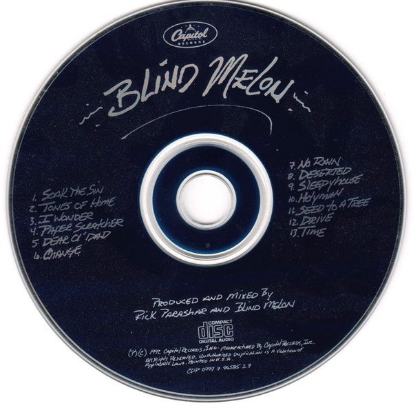 Blind Melon : Blind Melon (CD, Album)