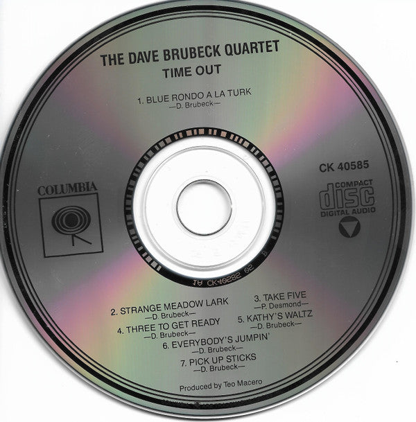 The Dave Brubeck Quartet : Time Out (CD, Album, RE, RM)