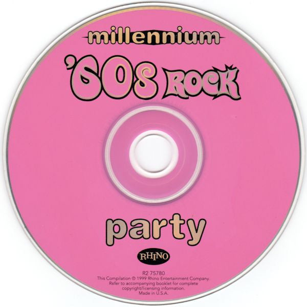 Various : Millennium '60s Rock Party (CD, Comp)