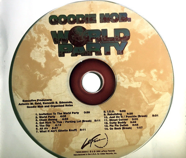 Goodie Mob : World Party (CD, Album, ADT)