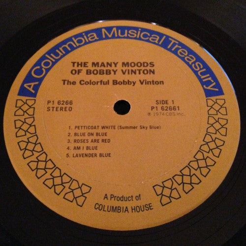 Bobby Vinton : The Many Moods Of Bobby Vinton (2xLP, Comp)