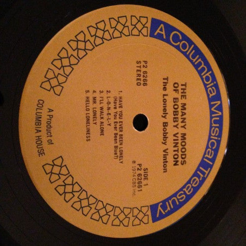 Bobby Vinton : The Many Moods Of Bobby Vinton (2xLP, Comp)