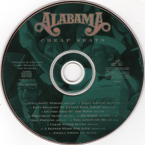 Alabama : Cheap Seats (CD, Album)