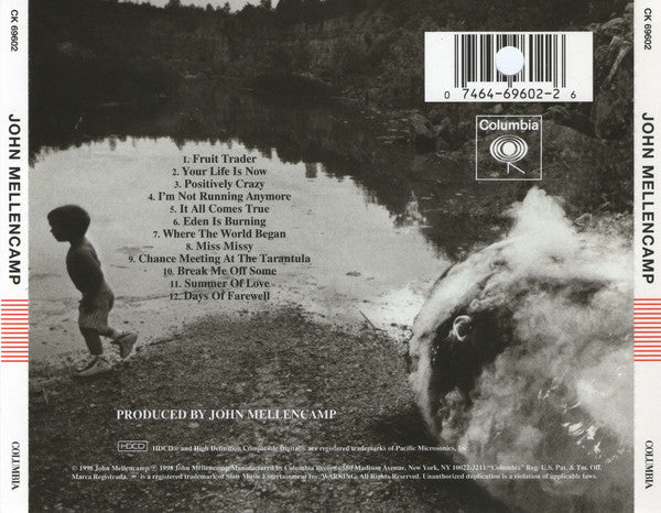 John Cougar Mellencamp : John Mellencamp (HDCD, Album)