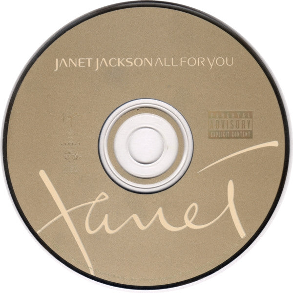 Janet Jackson : All For You (CD, Album, RE)