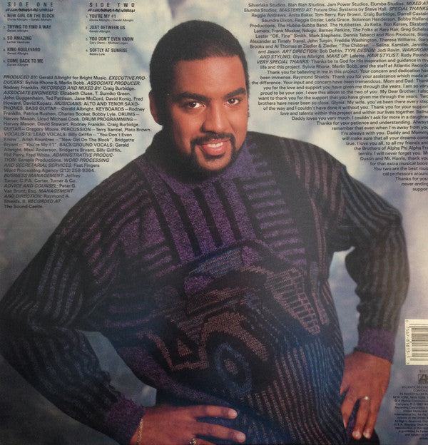 Gerald Albright : Just Between Us (LP, Album, AR )