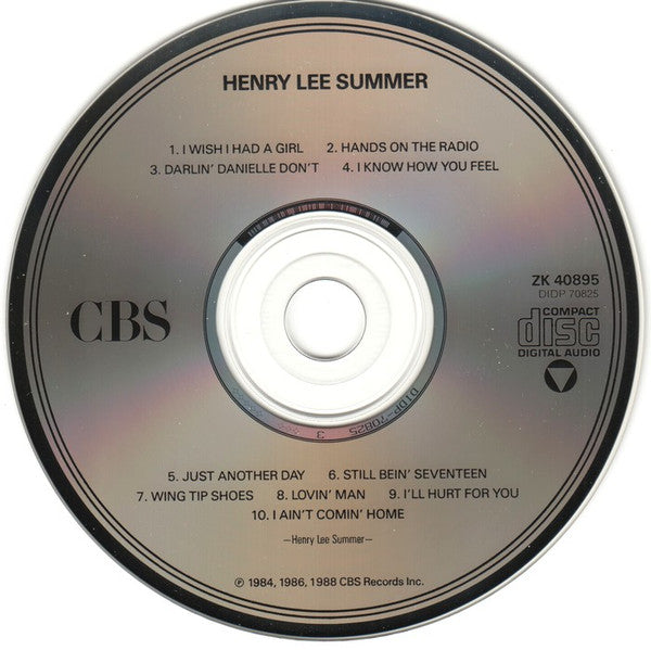 Henry Lee Summer : Henry Lee Summer (CD, Album)