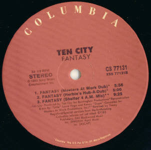 Ten City : Fantasy (2x12")