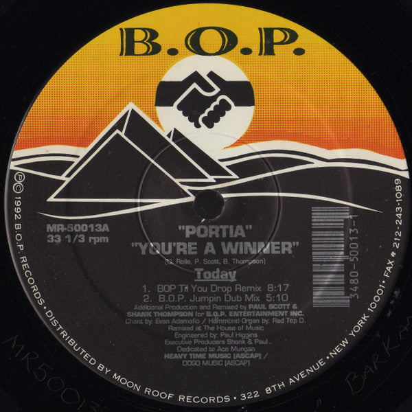 Portia (2) : You’re A Winner (12")
