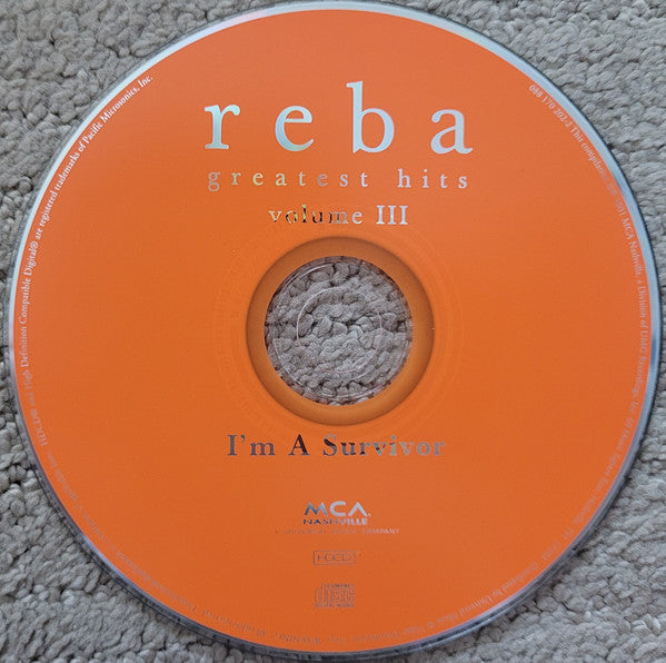 Reba McEntire : Greatest Hits Volume III - I'm A Survivor (HDCD, Comp)