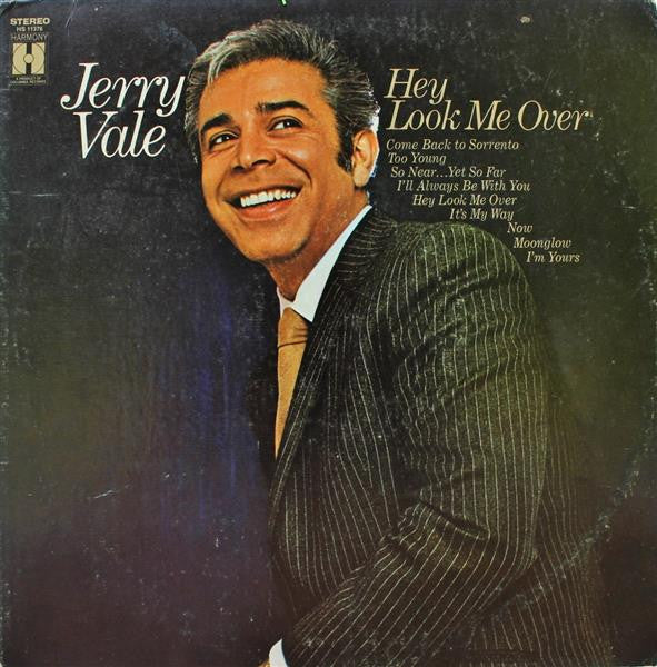 Jerry Vale : Hey Look Me Over (LP, Album)