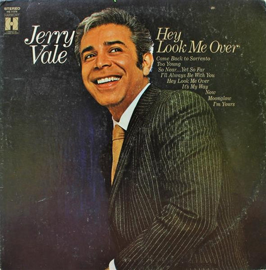 Jerry Vale : Hey Look Me Over (LP, Album)