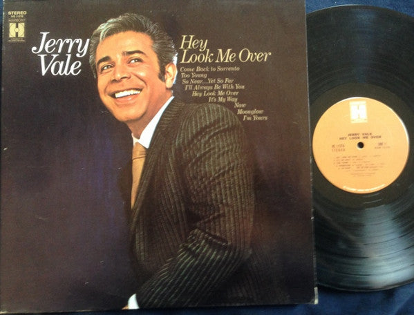 Jerry Vale : Hey Look Me Over (LP, Album)
