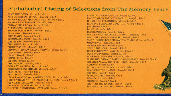 The Longines Symphonette : The Memory Years 1925-1960 (6xLP + Box)