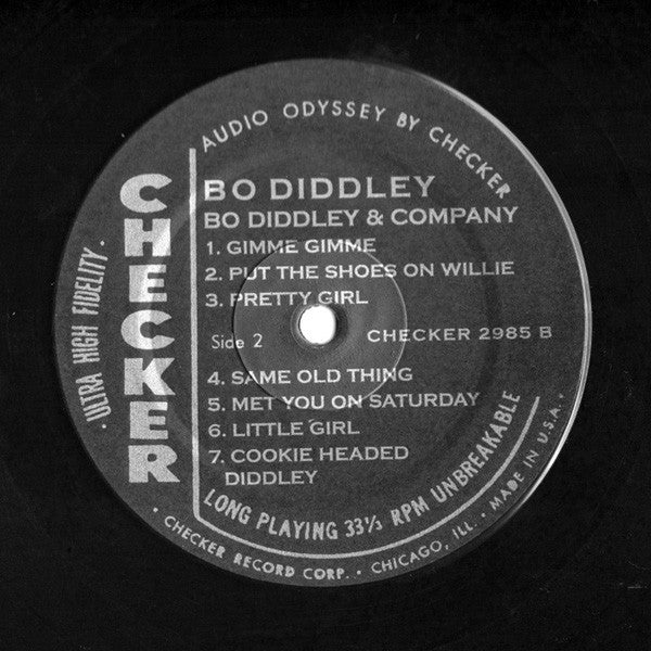 Bo Diddley : Bo Diddley & Company (LP, Mono, RE)