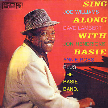 Joe Williams, Dave Lambert (3), Jon Hendricks, Annie Ross Plus Count Basie Orchestra : Sing Along With Basie (LP, Album, RE)