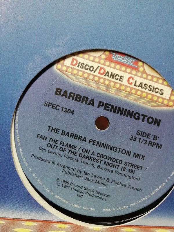 Earlene Bentley / Barbara Pennington : The Earlene Bentley Mix / The Barbra Pennington Mix (12", Single)