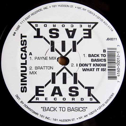 Simulcast (2) : Back To Basics (12")