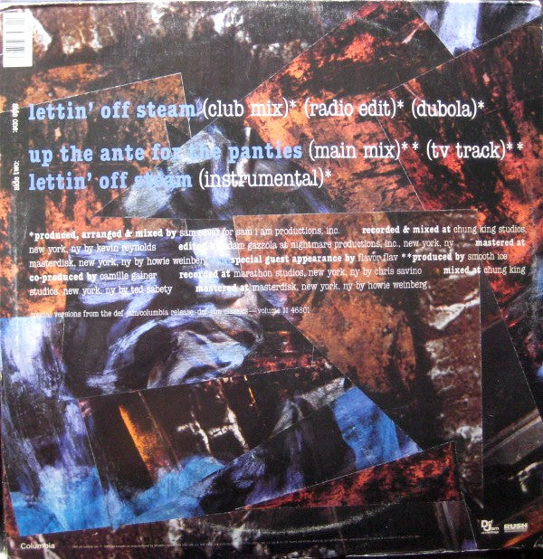 Nikki D : Lettin' Off Steam (12")