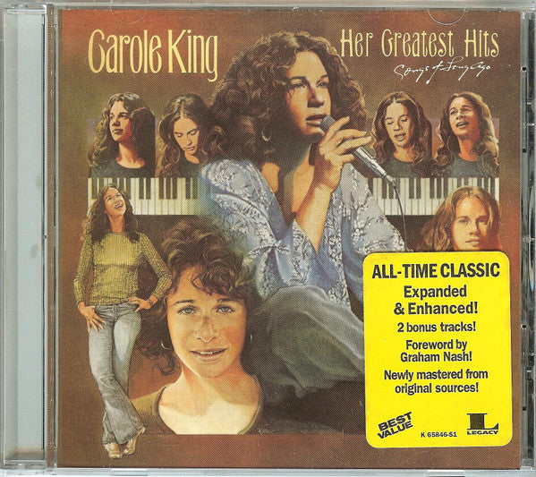 Carole King : Her Greatest Hits (CD, Comp, RE, RM)