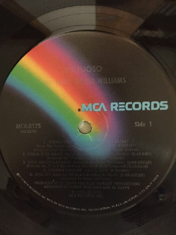 Roger Williams (2) : Virtuoso (LP, Album)
