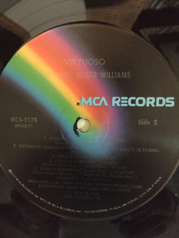 Roger Williams (2) : Virtuoso (LP, Album)