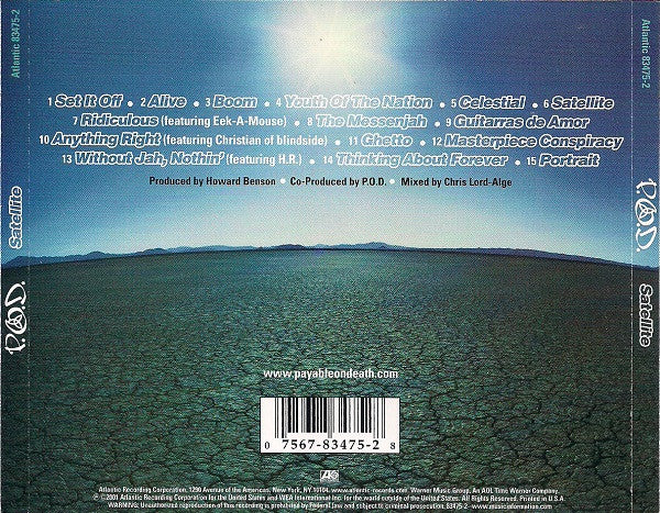 P.O.D. : Satellite (CD, Album)