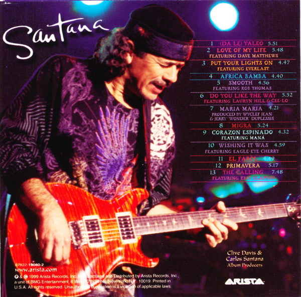 Santana : Supernatural (CD, Album)