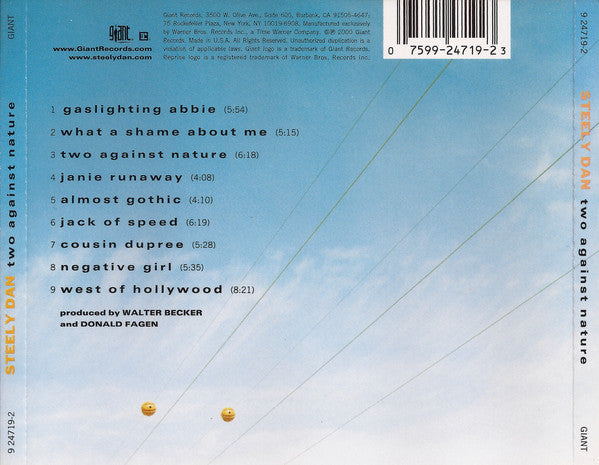 Steely Dan : Two Against Nature (CD, Album)