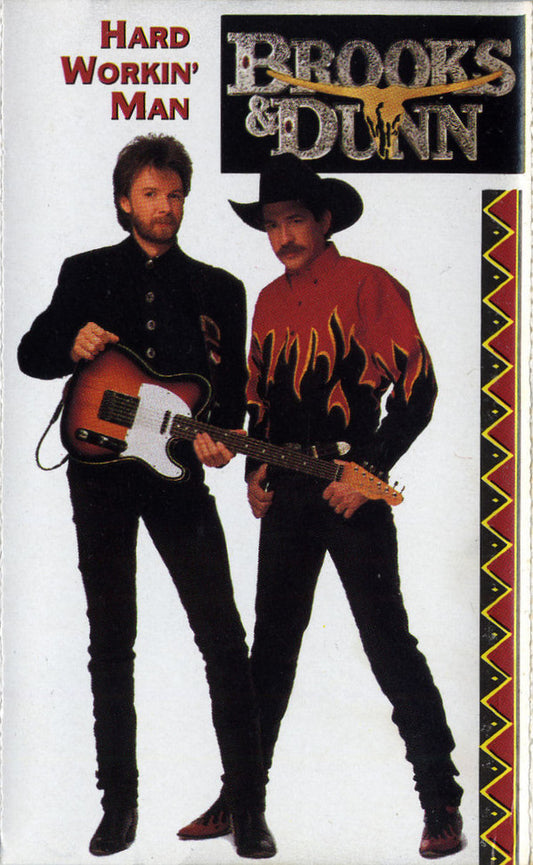 Brooks & Dunn : Hard Workin' Man (Cass, Album, Club, Dol)