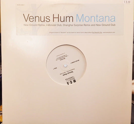Venus Hum : Montana (Vinyl, Promo)