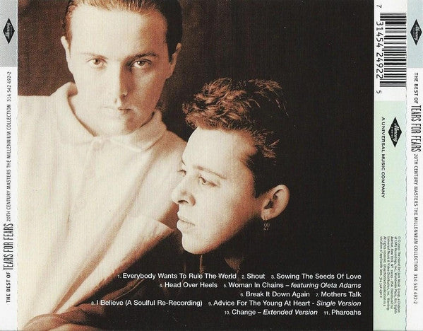 Tears For Fears : The Best Of Tears For Fears (CD, Comp, RM)