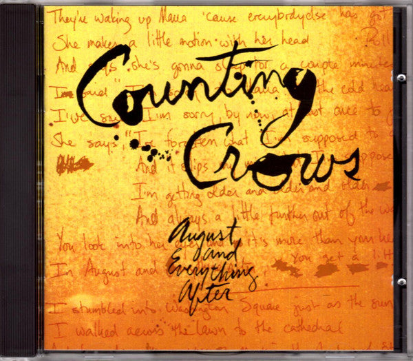 Counting Crows : August And Everything After (CD, Album)