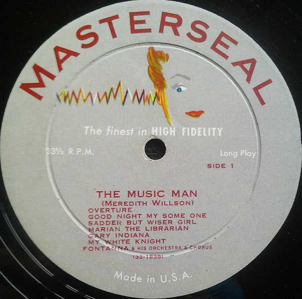 Fontanna His Orchestra And Chorus : The Music Man - Vocal Highlights (LP, Album)
