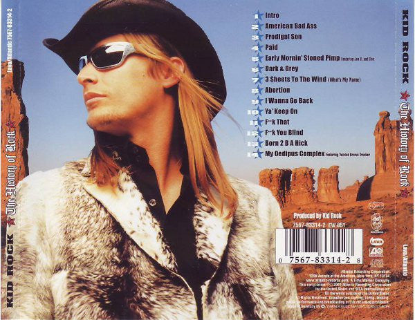 Kid Rock : The History Of Rock (CD, Comp)