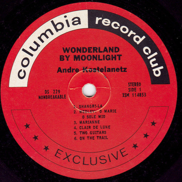 André Kostelanetz And His Orchestra : Wonderland by Moonlight (LP, Album)