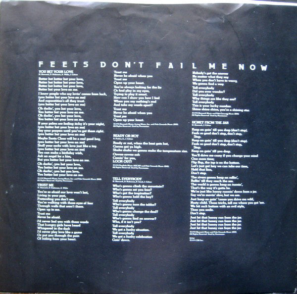 Herbie Hancock : Feets Don't Fail Me Now (LP, Album, Pit)