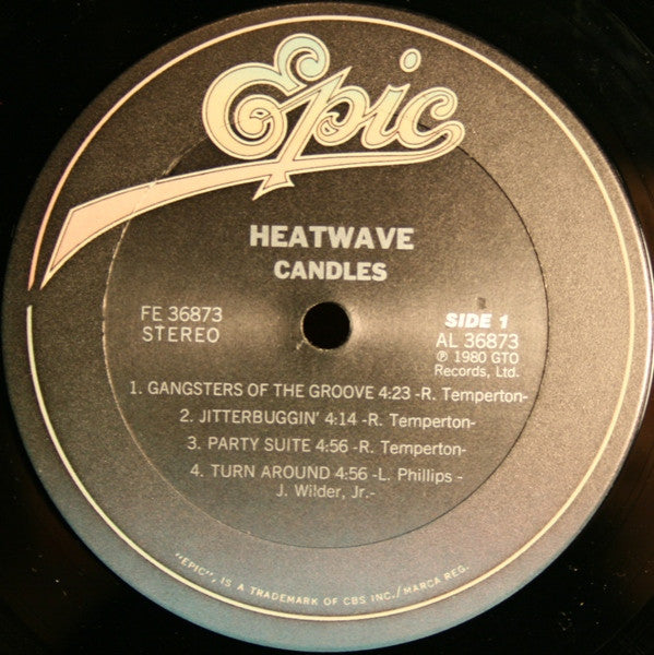Heatwave : Candles (LP, Album, Ter)
