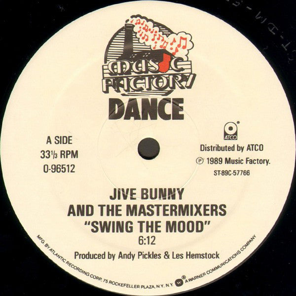 Jive Bunny And The Mastermixers : Swing The Mood (12")