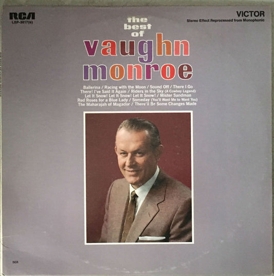Vaughn Monroe And His Orchestra : The Best Of Vaughn Monroe (LP, Comp, RE)