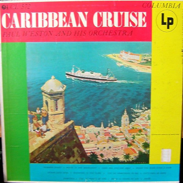 Paul Weston And His Orchestra : Caribbean Cruise (LP, Mono, RE)