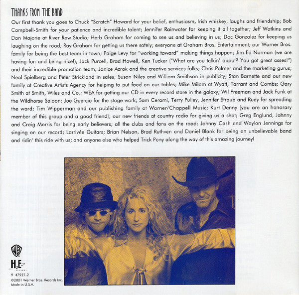 Trick Pony : Trick Pony (CD, Album)