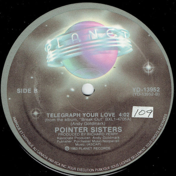 Pointer Sisters : Neutron Dance (12", Single)