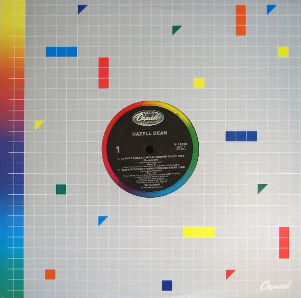 Hazell Dean : Always Doesn't Mean Forever Every Time (12")