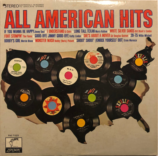 Various : All American Hits (LP, Comp)