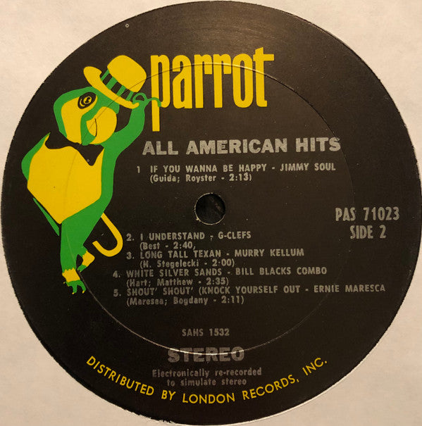 Various : All American Hits (LP, Comp)