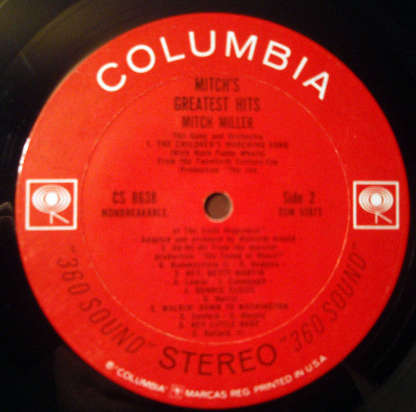 Mitch Miller : Mitch's Greatest Hits (LP, Comp)