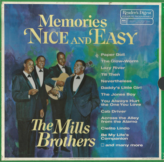 The Mills Brothers : Memories Nice And Easy (6xLP, Comp + Box)