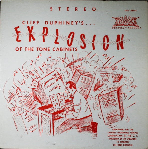 Cliff Duphiney : Cliff Duphiney's Explosion Of The Tone Cabinets (LP, Album)